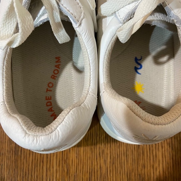 Soludos Women's Leather Roma Sneaker White Neutral Everyday Travel Commuting - Picture 7 of 11